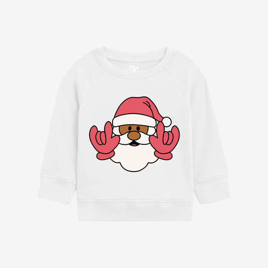 Santa ILY Toddler Crewneck