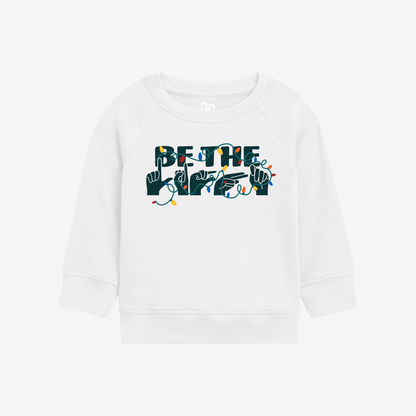 Be The Light Toddler Crewneck