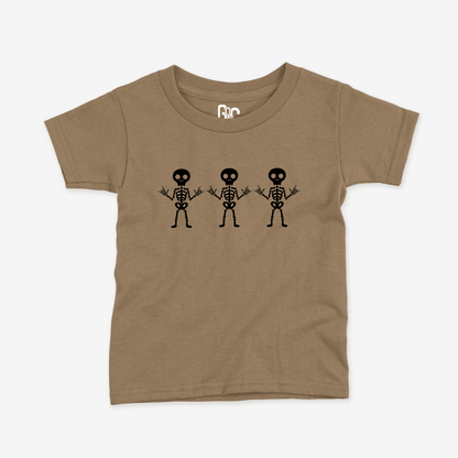Skeleton Toddler Tee