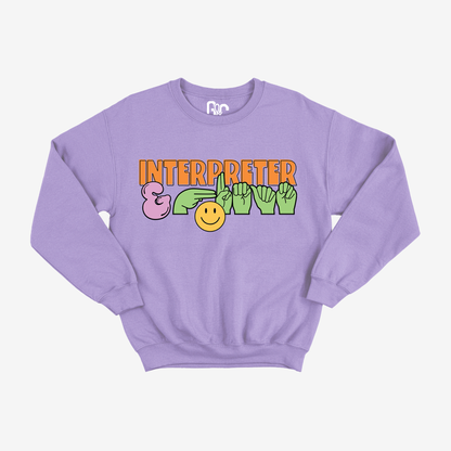 Interpreter & Human Crewneck