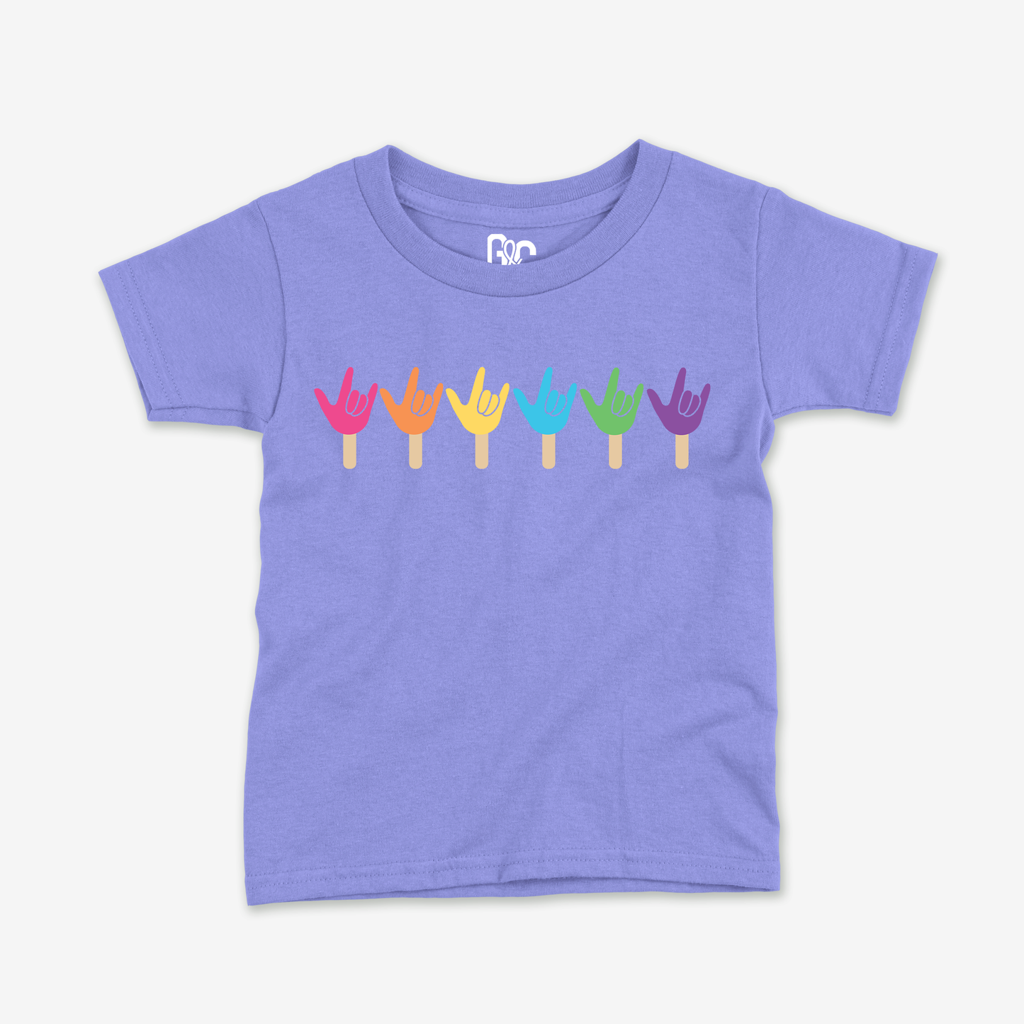 Popsicle ILY Toddler Tee