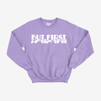 But First Champagne Crewneck