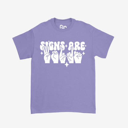 Signs Are Words Tee