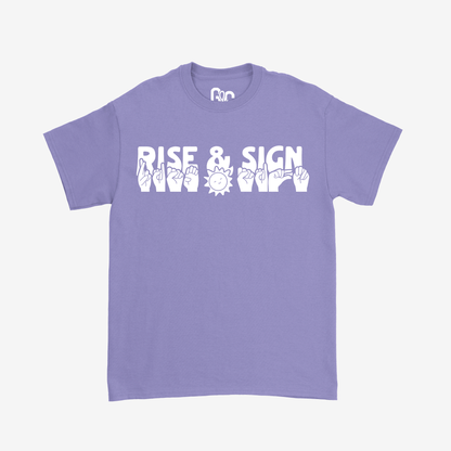 Rise & Sign Youth Tee
