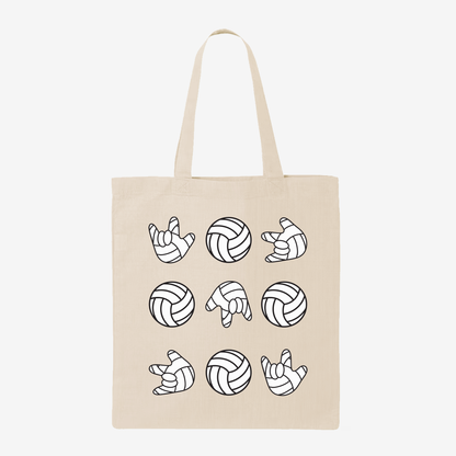 Volleyball Tote Bag