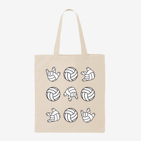 Volleyball Tote Bag