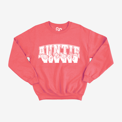 Auntie Varsity Crewneck