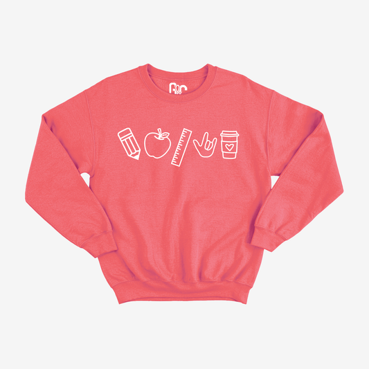 Teacher Doodle Crewneck