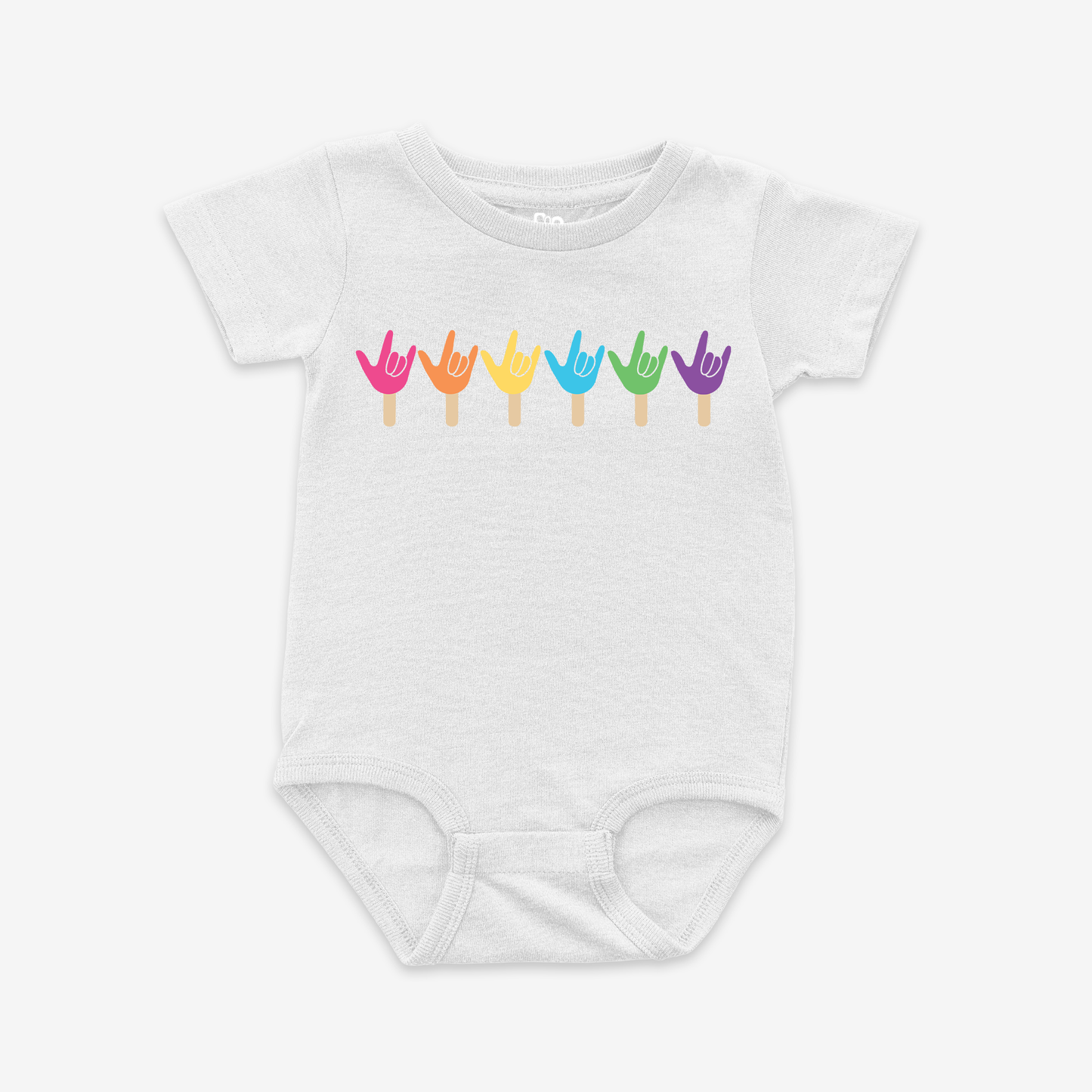 Popsicle ILY Onesie Tee