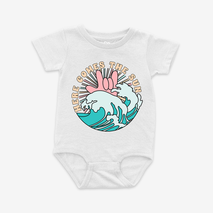 Here Comes The Sun Onesie Tee