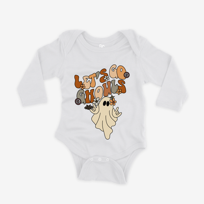 Let’s Go Ghouls Onesie Sleeve