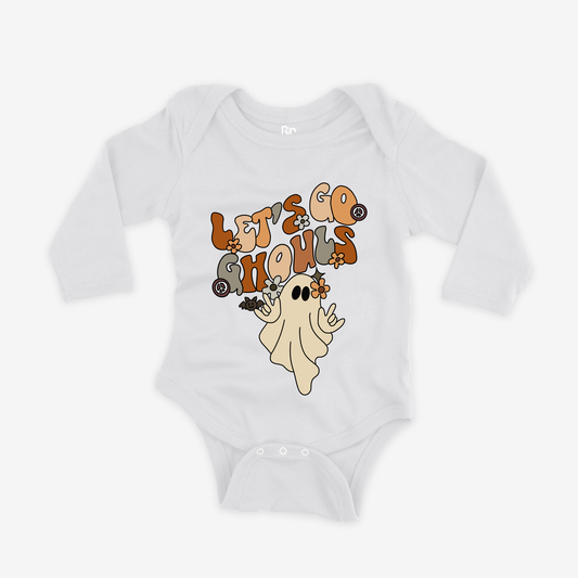 Let’s Go Ghouls Onesie Sleeve