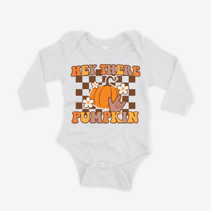 Hey there Pumpkins Onesie Sleeve