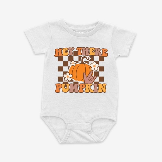 Hey there Pumpkin Onesie Tee