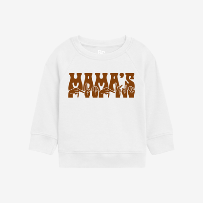 Mama's Pumpkin Toddler Crewneck