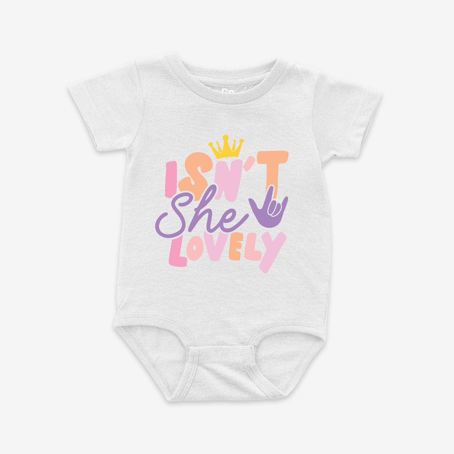 Isn't She Lovely Onesie Tee