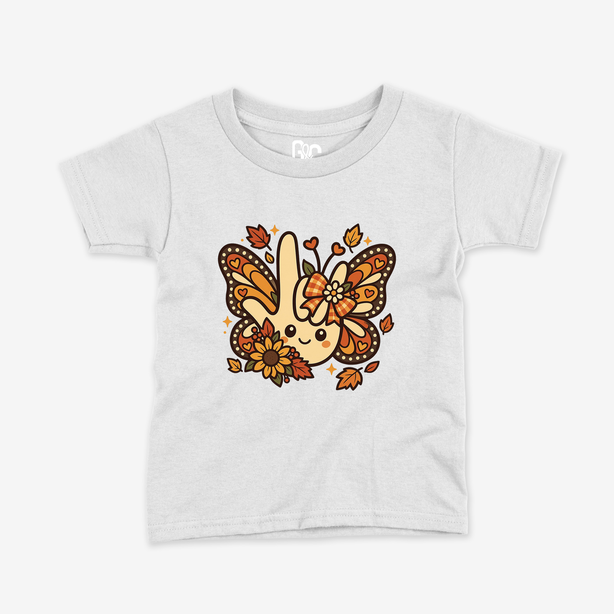 Butterfly Fall ILY Toddler Tee