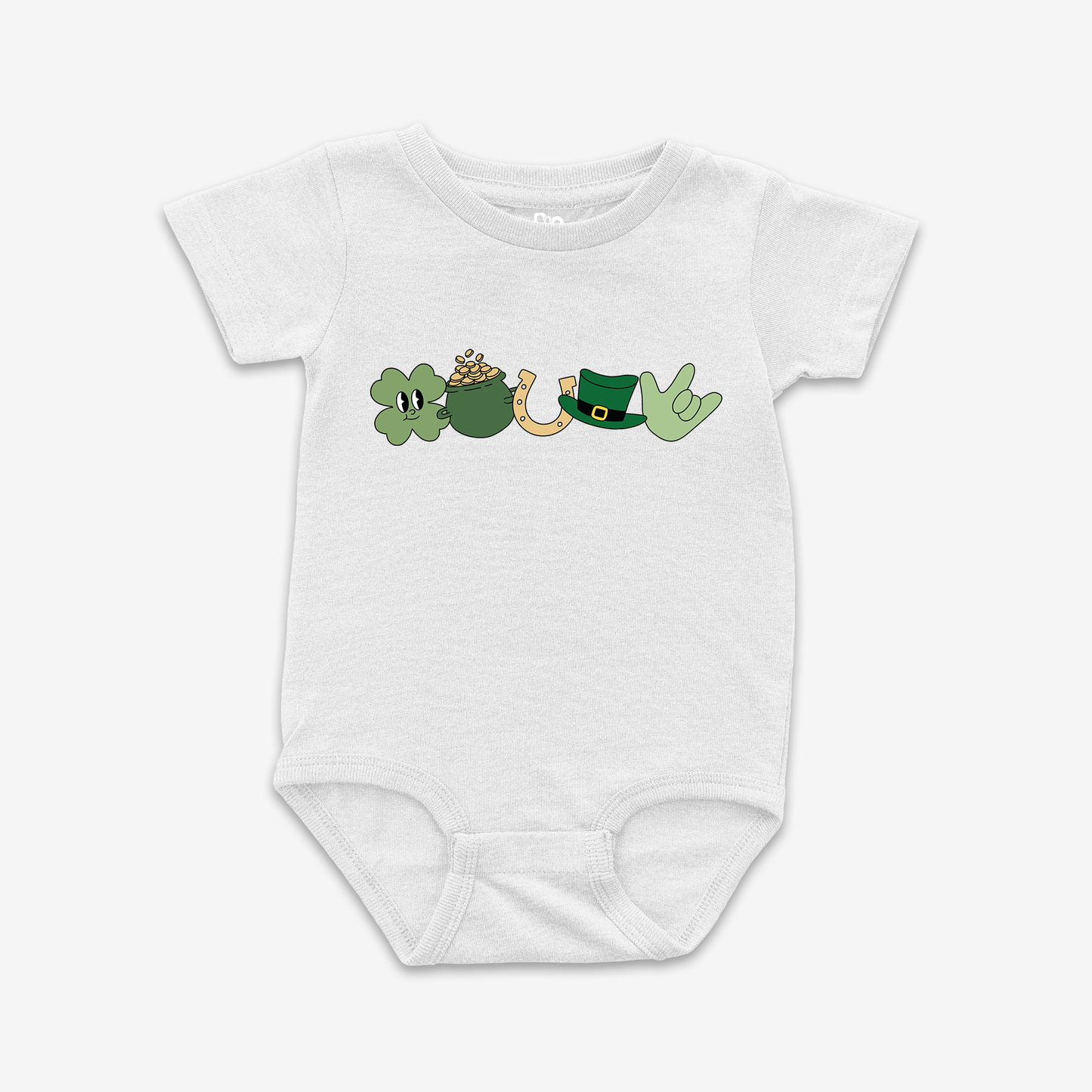 Charm Doodle ILY Onesie Tee