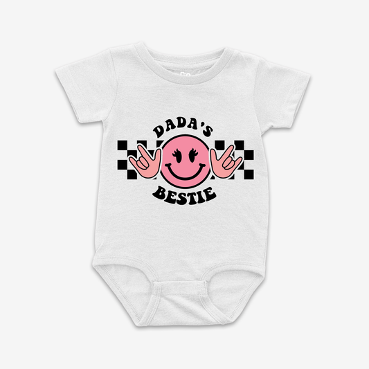 Dada's Bestie Onesie Tee