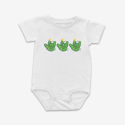 Christmas ILY Onesie Tee