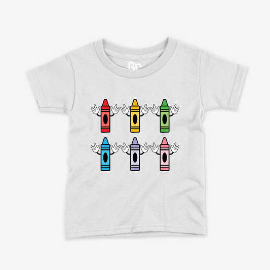 Crayon ILY Toddler Tee