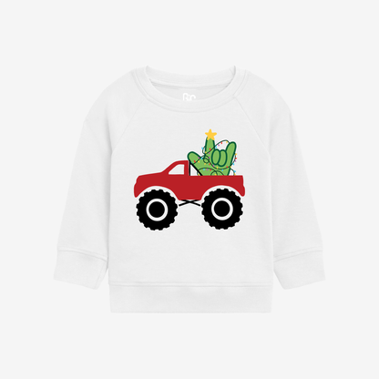 Xmas Truck ILY Toddler Crewneck
