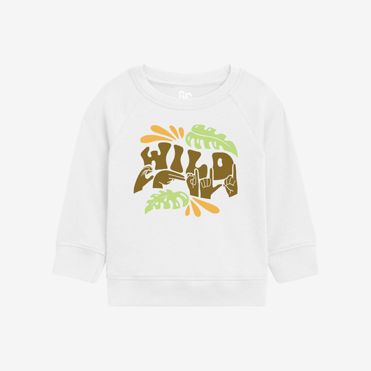 Wild Child Toddler Crewneck