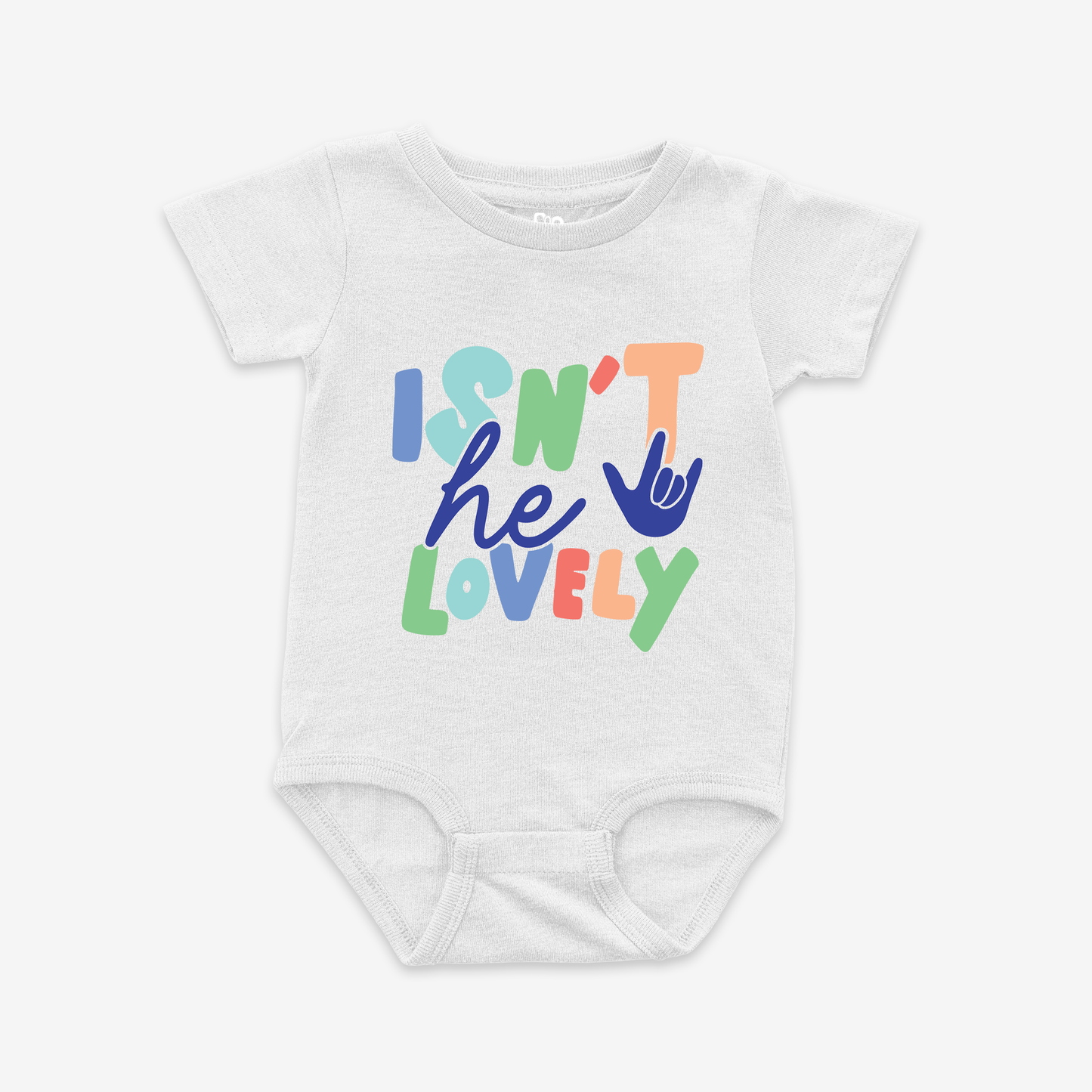 Isn't He Lovely Onesie Tee