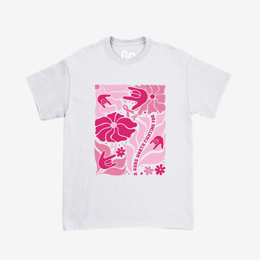 Flower Pinktober Tee