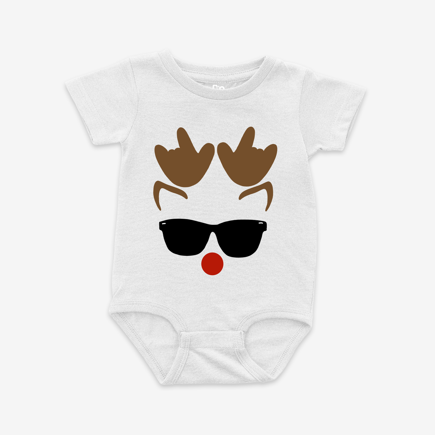 Reindeer ILY Onesie Tee