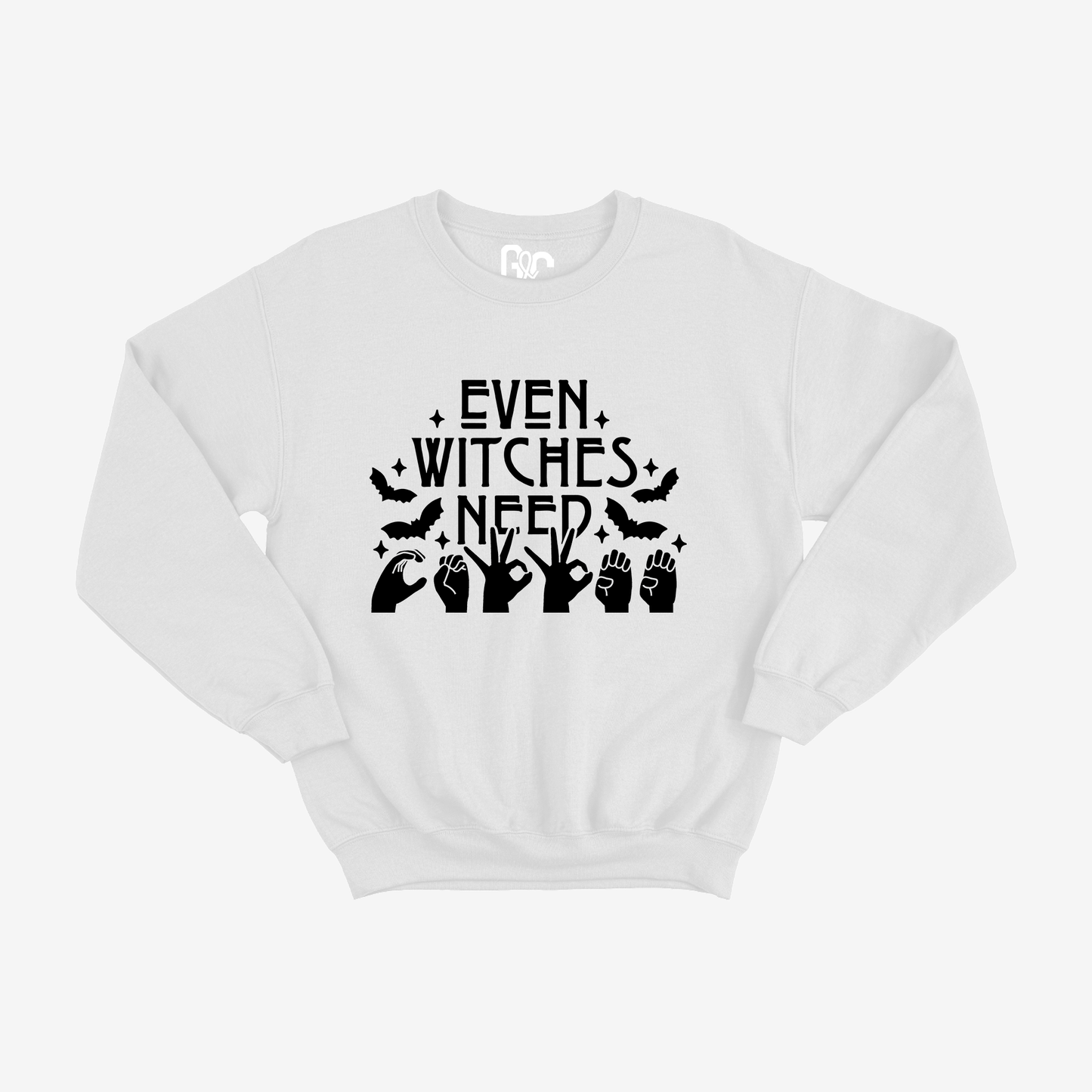 Even Witches Need Coffee Crewneck