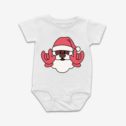 Santa ILY Onesie Tee