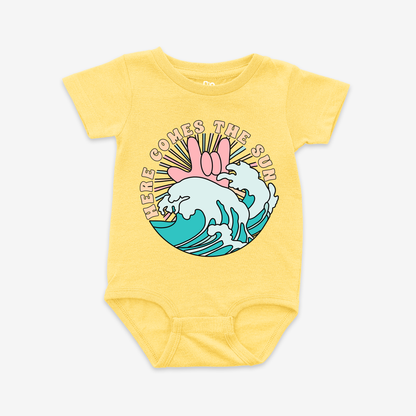 Here Comes The Sun Onesie Tee
