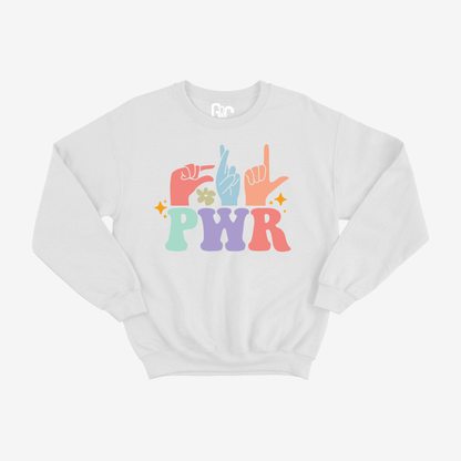 GRL PWR Youth Crewneck