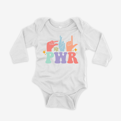 GRL PWR Onesie Sleeve