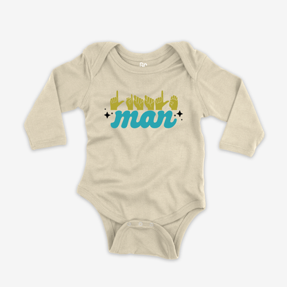 Little Man Onesie Sleeve