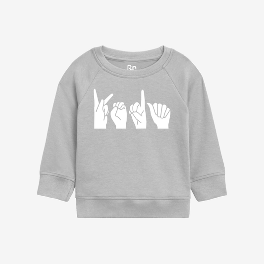KODA FULL ASL Toddler Crewneck