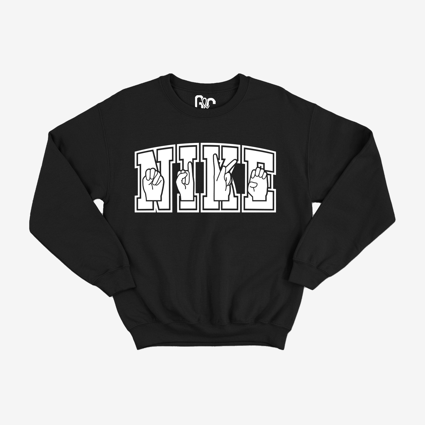 Cow print sales nike crew neck