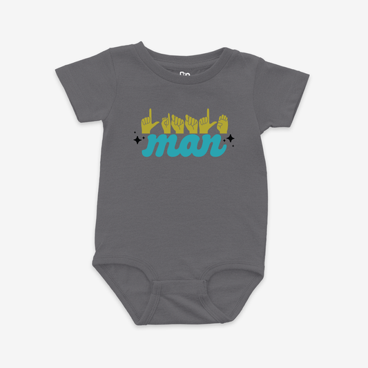 Little Man Onesie Tee