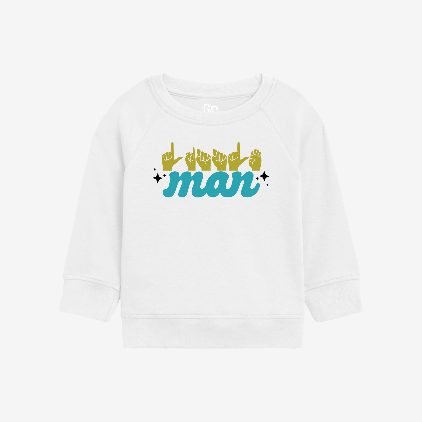 Little Man Toddler Crewneck