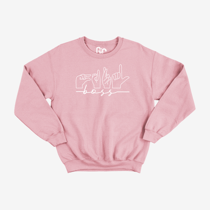 Girl Boss Crewneck