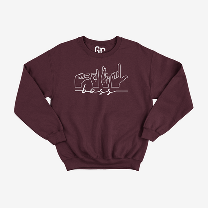 Girl Boss Crewneck