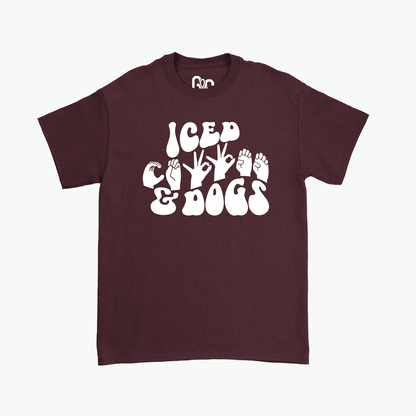 Iced Coffee & Dogs Tee