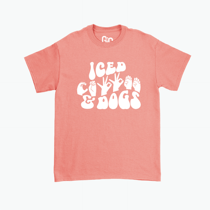 Iced Coffee & Dogs Tee