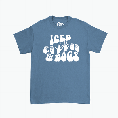 Iced Coffee & Dogs Tee