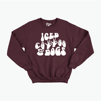 Iced Coffee & Dogs Crewneck