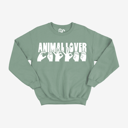 Animal Lover Coffee Crewneck
