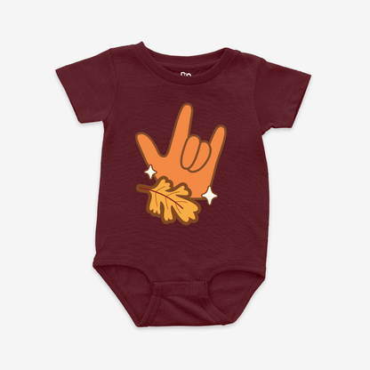 Autumn & ILY Onesie Tee