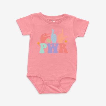 GRL PWR Onesie Tee