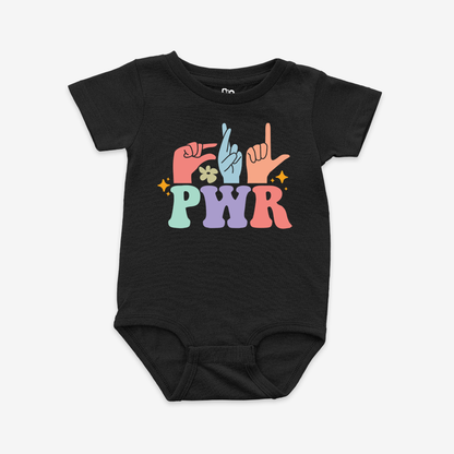 GRL PWR Onesie Tee